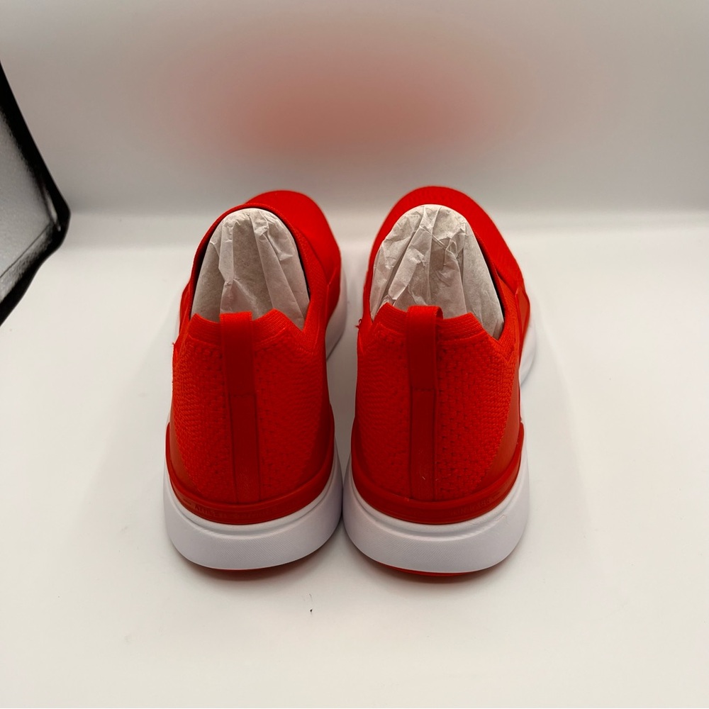 APL Men's 12 Techloom Bliss Slip On Athletic Shoes Run Gym Red White NIB Gift - Picture 3 of 6